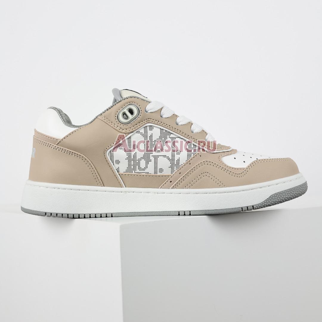 Dior B27 Low "Cream White Oblique Leather" Sneaker 3SN272ZML_H160