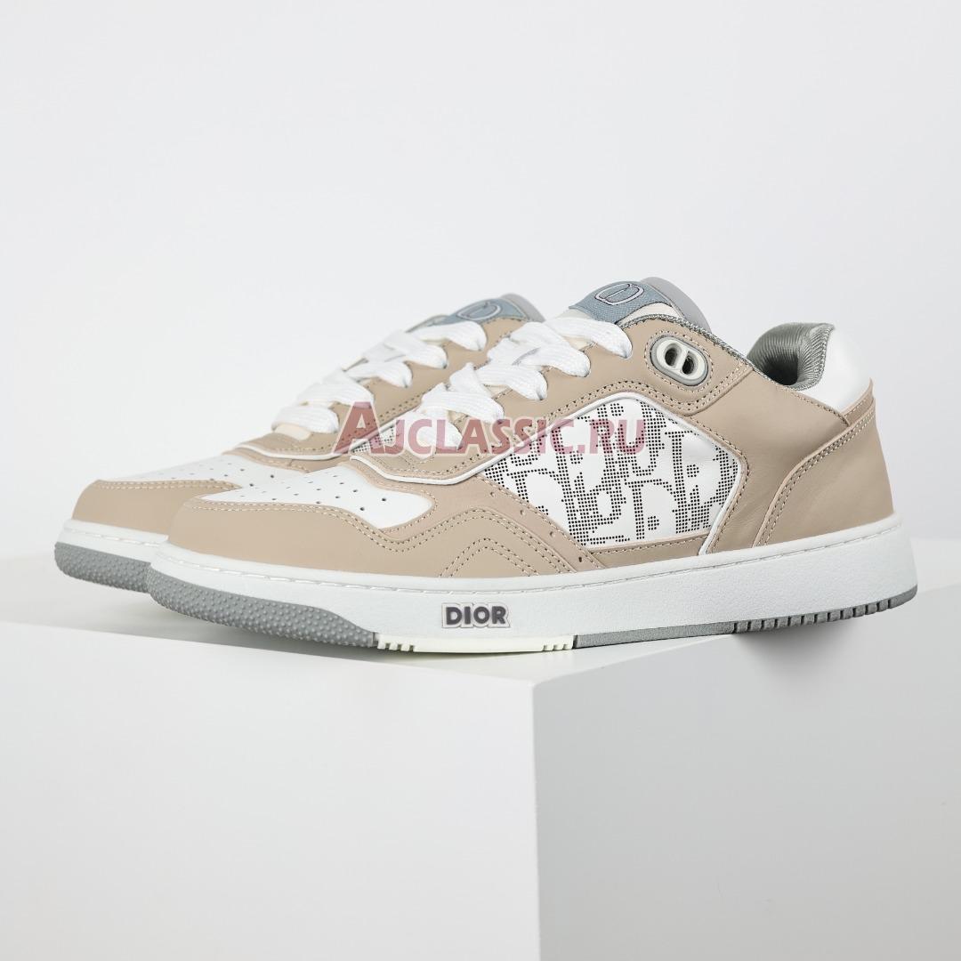 Dior B27 Low "Cream White Oblique Leather" Sneaker 3SN272ZML_H160