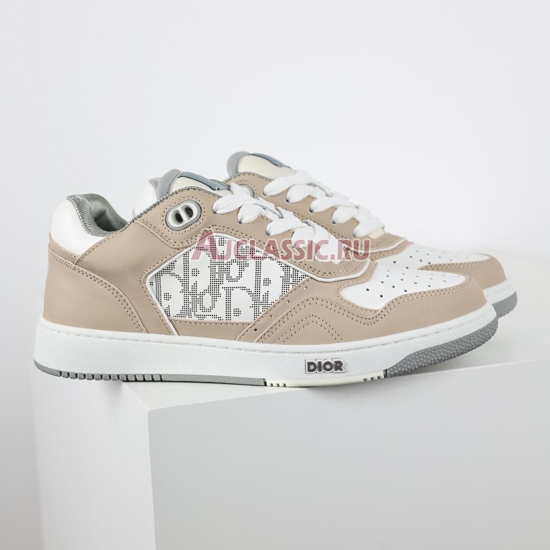 Dior B27 Low "Cream White Oblique Leather" Sneaker 3SN272ZML_H160