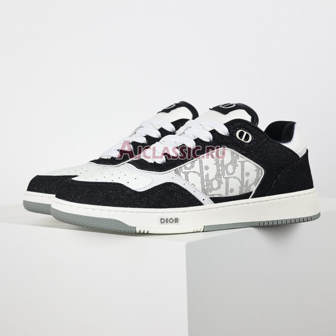 Dior B27 Low "White Black Denim" Sneaker 3SN272ZAC_H960