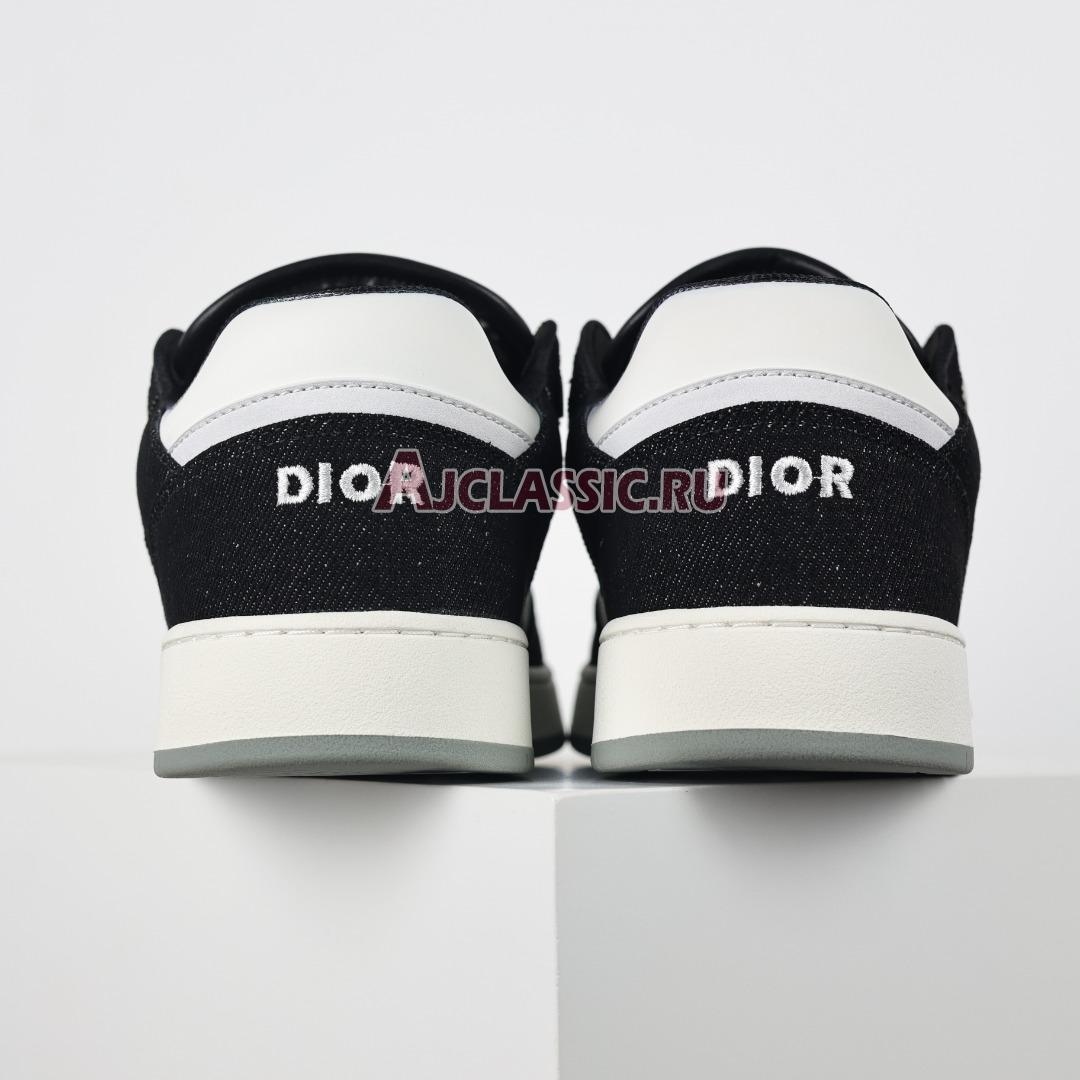 Dior B27 Low "White Black Denim" Sneaker 3SN272ZAC_H960