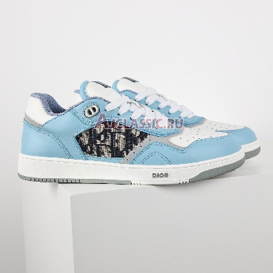 Dior B27 Low Dior Oblique - Light Blue Sneaker Light Blue/Beige/Black 3SN272ZIR_H526 Replicas Shoes