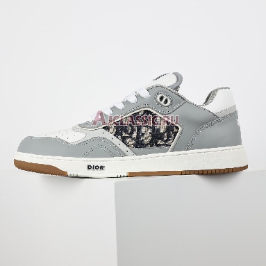 Dior B27 Low Dior Oblique Galaxy - Grey Gum Sneaker Grey/White 3SN272ZIR_H165 Replicas Shoes