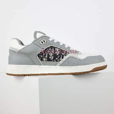 Dior B27 Low Dior Oblique Galaxy - Grey Gum Sneaker Grey/White 3SN272ZIR_H165 Replicas Shoes