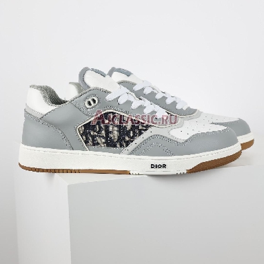 Dior B27 Low Dior Oblique Galaxy - Grey Gum Sneaker Grey/White 3SN272ZIR_H165 Replicas Shoes