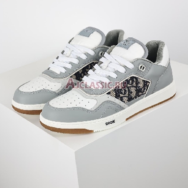 Dior B27 Low Dior Oblique Galaxy - Grey Gum Sneaker Grey/White 3SN272ZIR_H165 Replicas Shoes