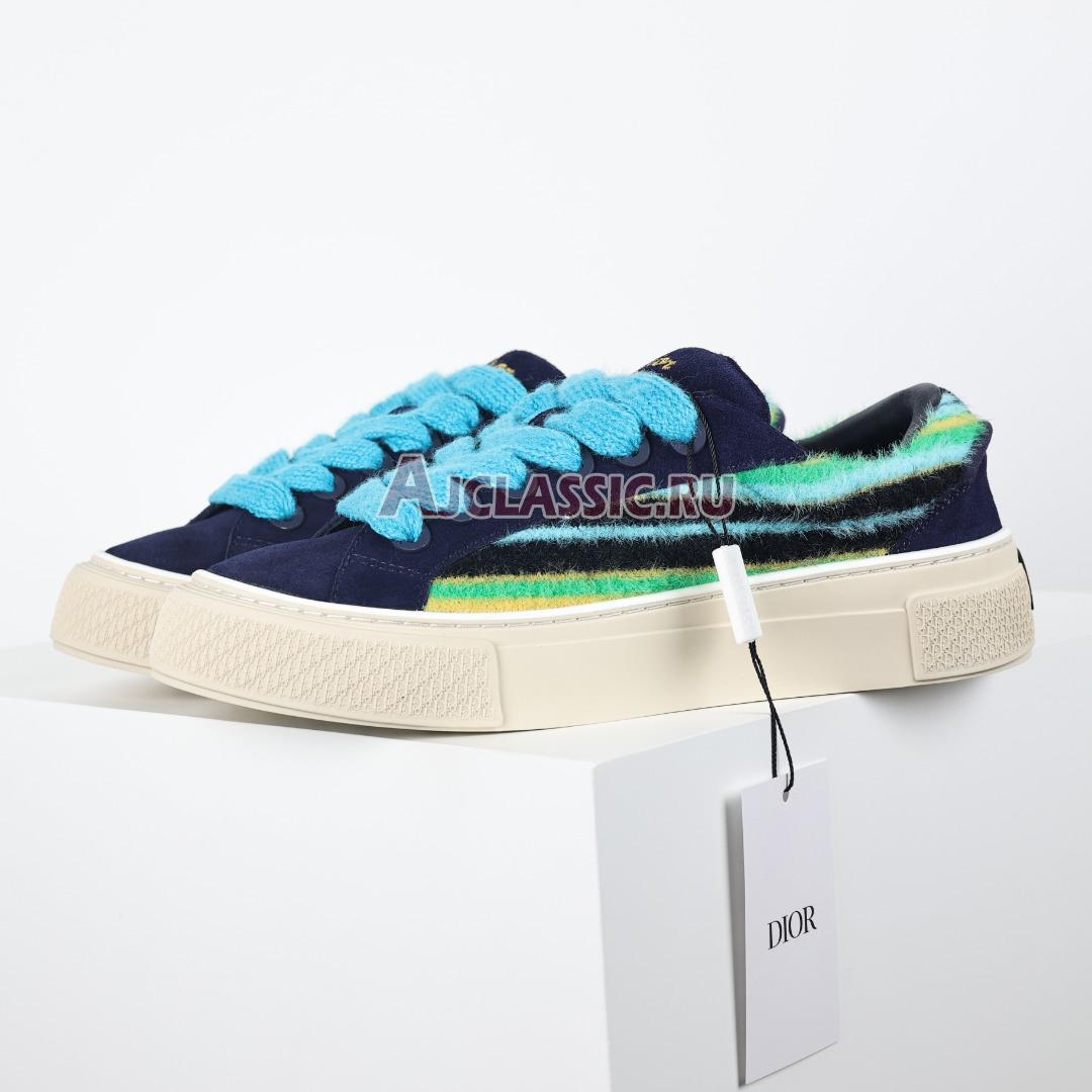 Denim Tears x Dior B33 "Dior Tears - Blue Mohair" Sneaker 3SN303ZWR_H551