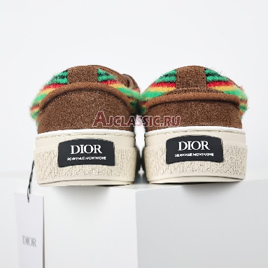 Denim Tears x Dior B33 Dior Tears - Yellow Mohair Sneaker Yellow Multi-Color/Brown 3SN303ZWR_H600 Replicas Shoes