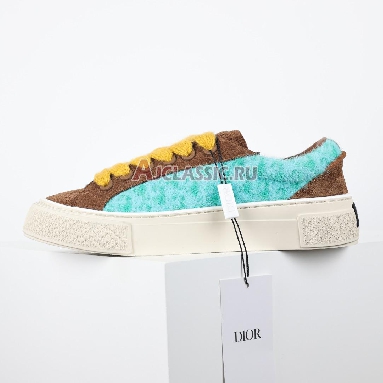 Dior B33 Dior Oblique - Turquoise Brown Sneaker Turquoise/Brown 3SN303ZWV_H650 Replicas Shoes