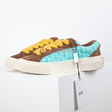 Dior B33 Dior Oblique - Turquoise Brown Sneaker Turquoise/Brown 3SN303ZWV_H650 Replicas Shoes