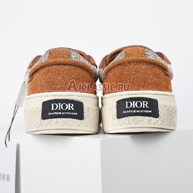 Dior B33 Dior Oblique - Brown Cream Sneaker Brown/Cream 3SN303ZWN_H781 Replicas Shoes