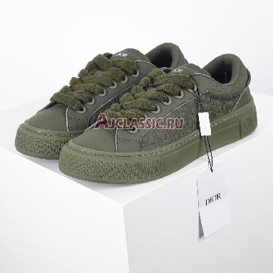 Dior B33 Khaki Grained Calfskin Sneaker Khaki Grained Calfskin/Khaki Gravity 3SN303ZAY_H606 Replicas Shoes