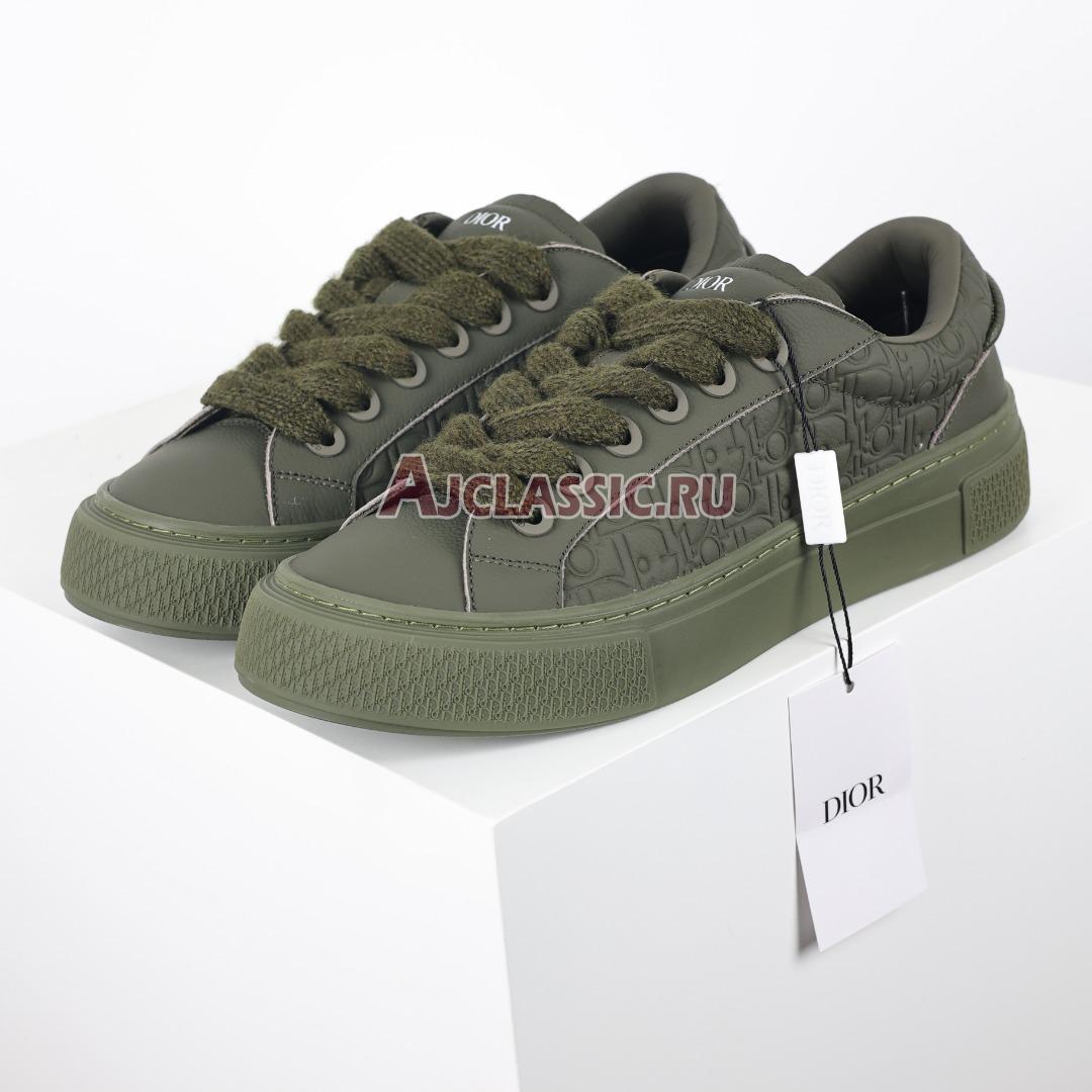 Dior B33 "Khaki Grained Calfskin" Sneaker 3SN303ZAY_H606