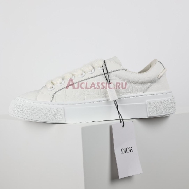 Dior B33 White Grained Calfskin Sneaker White Grained Calfskin/White Gravity 3SN303ZAY_H000 Mens Womens Shoes