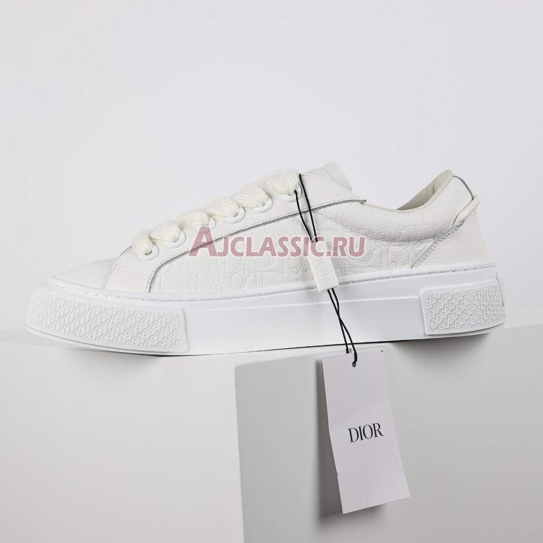 Dior B33 "White Grained Calfskin" Sneaker 3SN303ZAY_H000