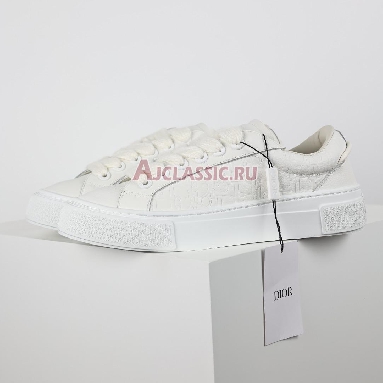 Dior B33 White Grained Calfskin Sneaker White Grained Calfskin/White Gravity 3SN303ZAY_H000 Mens Womens Shoes