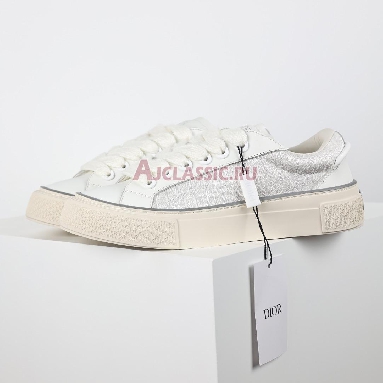 Dior B33 White Smooth Calfskin Oblique Jacquard Sneaker White/Grey 3SN303ZYS_H068 Replicas Shoes