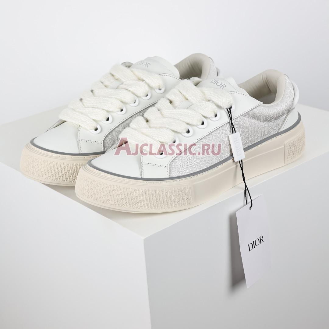 Dior B33 "White Smooth Calfskin Oblique Jacquard" Sneaker 3SN303ZYS_H068