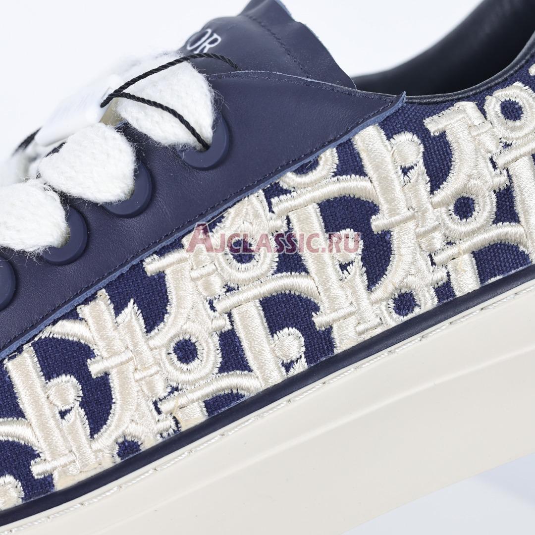 Dior B33 "Dior Oblique Raised Embroidery - Navy Blue" Sneaker 3SN303ZYQ_H561