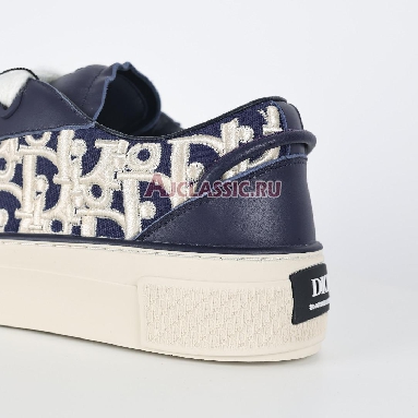 Dior B33 Dior Oblique Raised Embroidery - Navy Blue Sneaker Navy Blue/Cream 3SN303ZYQ_H561 Replicas Shoes