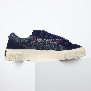 Denim Tears x Dior B33 Dior Tears - Peace Sign Sneaker Blue/Navy Blue 3SN303ZWZ_H565 Replicas Shoes