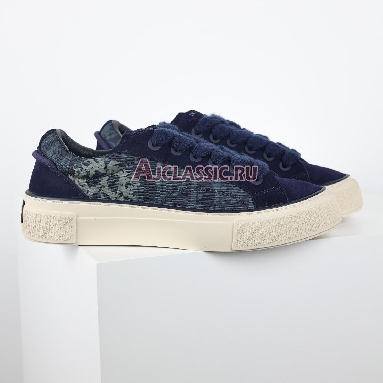 Denim Tears x Dior B33 Dior Tears - Peace Sign Sneaker Blue/Navy Blue 3SN303ZWZ_H565 Replicas Shoes