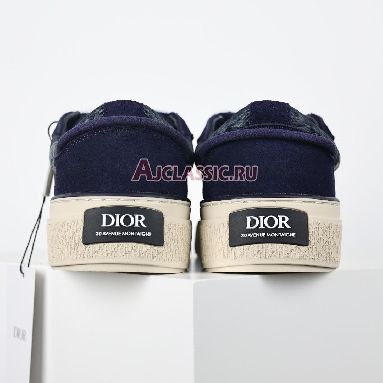 Denim Tears x Dior B33 Dior Tears - Peace Sign Sneaker Blue/Navy Blue 3SN303ZWZ_H565 Replicas Shoes