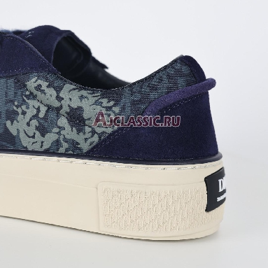 Denim Tears x Dior B33 Dior Tears - Peace Sign Sneaker Blue/Navy Blue 3SN303ZWZ_H565 Mens Womens Shoes