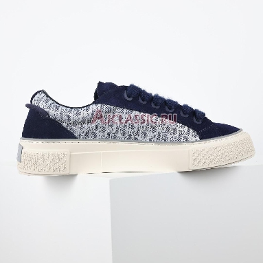 Dior B33 Dior Oblique - Navy Blue Sneaker Navy Blue/White 3SN303ZWN_H559 Replicas Shoes