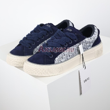 Dior B33 Dior Oblique - Navy Blue Sneaker Navy Blue/White 3SN303ZWN_H559 Replicas Shoes