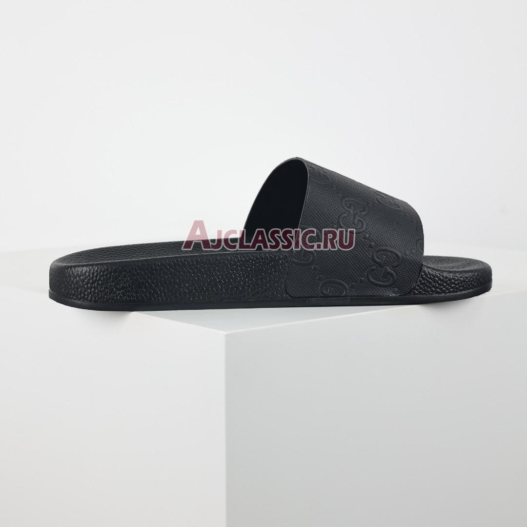 New Gucci GG Slide "Demetra Black" Sneaker 681880 UKU00 1000 Shoes