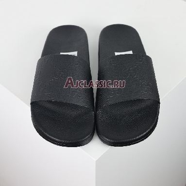 Gucci GG Slide Demetra Black Sneaker Black/Black 681880 UKU00 1000 Replicas Shoes