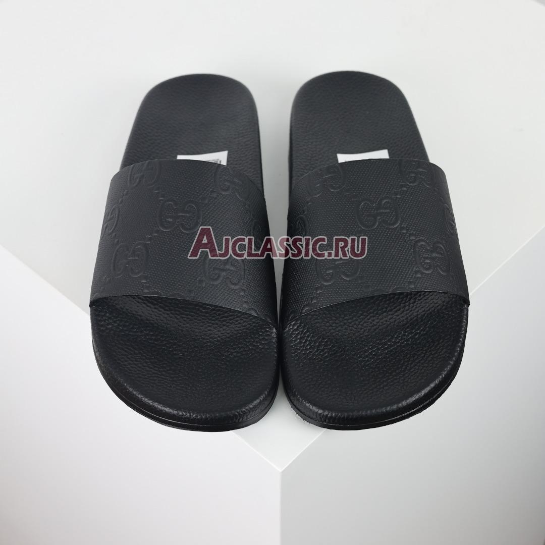 Gucci GG Slide "Demetra Black" Sneaker 681880 UKU00 1000