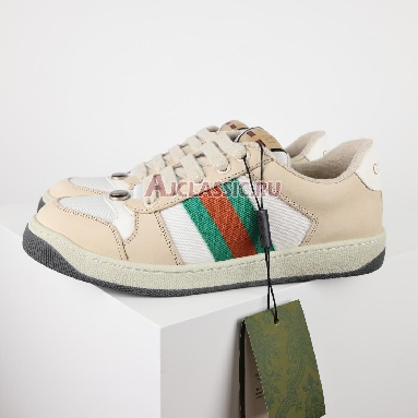 Gucci Wmns Screener Green Orange Sneaker White/Green Orange 577684 9PYQ0 9116 Replicas Shoes