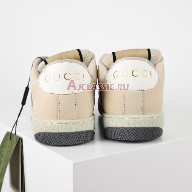 Gucci Wmns Screener Green Orange Sneaker White/Green Orange 577684 9PYQ0 9116 Replicas Shoes