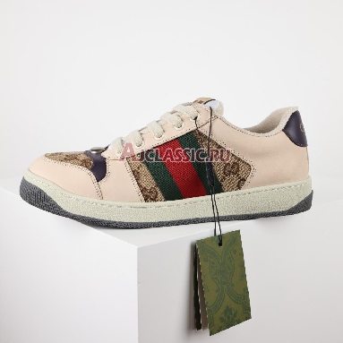 Gucci GG Screener GG Canvas - Beige Sneaker Beige/Ebony 546551 HVKI0 9765 Replicas Shoes