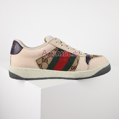 Gucci GG Screener GG Canvas - Beige Sneaker Beige/Ebony 546551 HVKI0 9765 Replicas Shoes