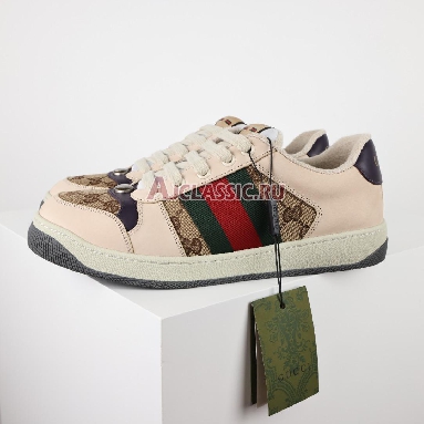 Gucci GG Screener GG Canvas - Beige Sneaker Beige/Ebony 546551 HVKI0 9765 Replicas Shoes