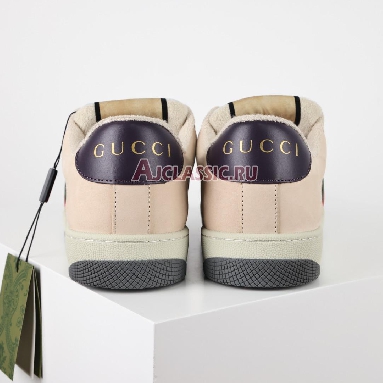 Gucci GG Screener GG Canvas - Beige Sneaker Beige/Ebony 546551 HVKI0 9765 Replicas Shoes