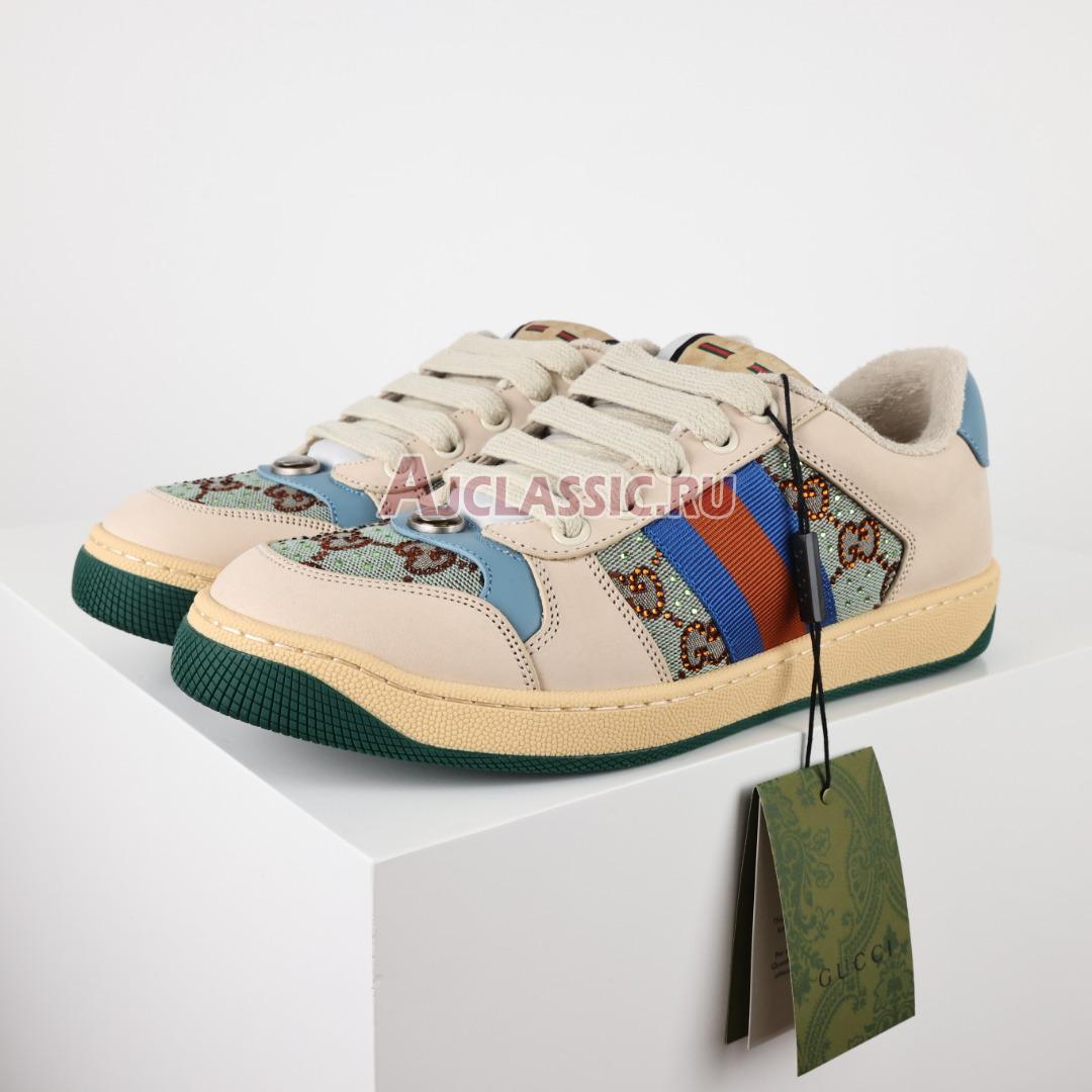 Gucci Wmns Screener "Brown Blue Red" Sneaker 677423 9SFR0 4983