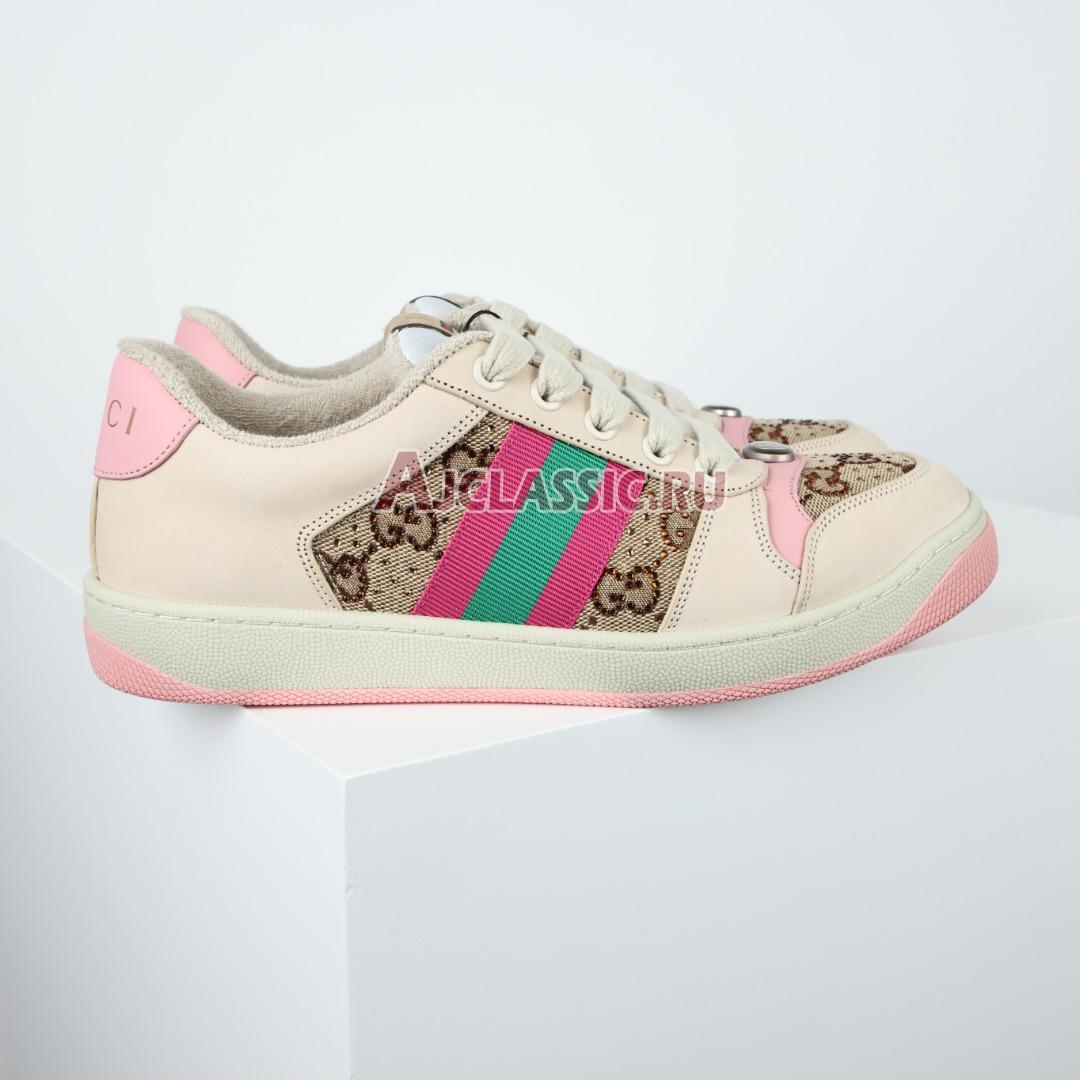 Gucci Wmns GG Screener "GG Canvas - Beige Pink" Sneaker 677423 9SFR0 2587