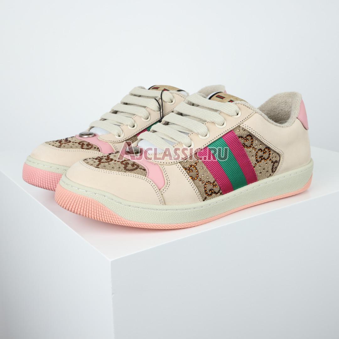 Gucci Wmns GG Screener "GG Canvas - Beige Pink" Sneaker 677423 9SFR0 2587