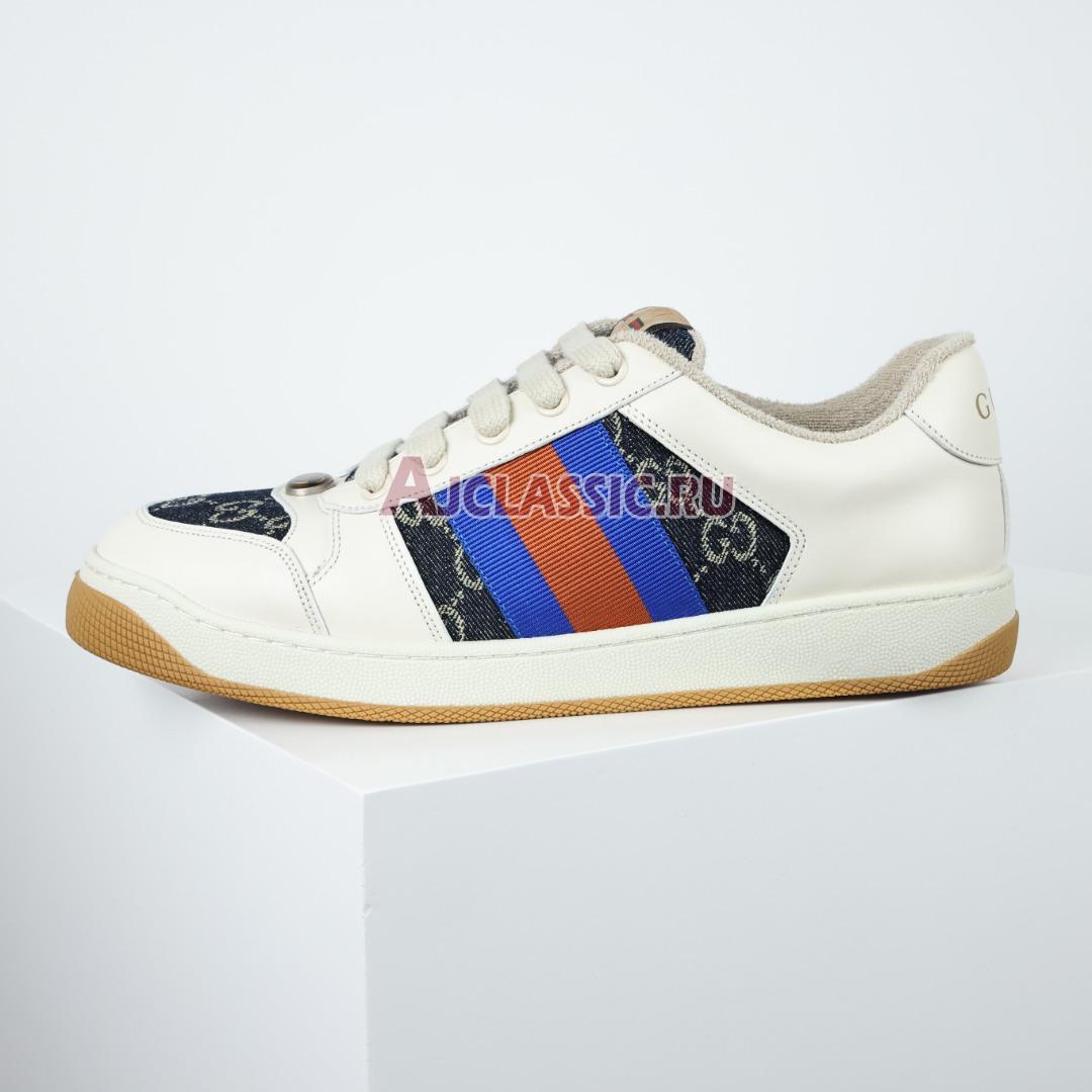 Gucci GG Screener "GG Canvas - Denim Ivory" Sneaker 576223 2KQ40 4467