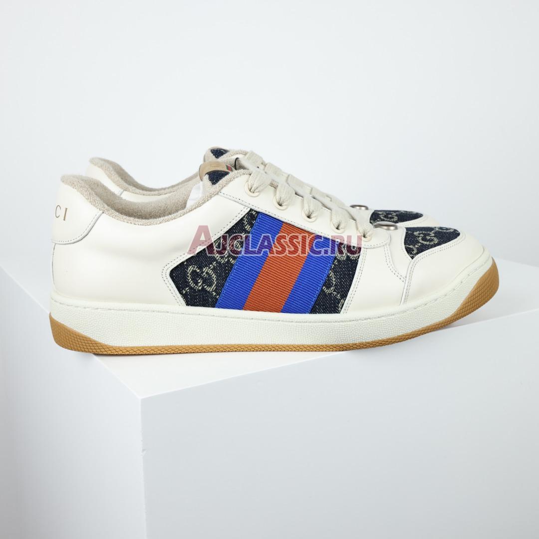 Gucci GG Screener "GG Canvas - Denim Ivory" Sneaker 576223 2KQ40 4467