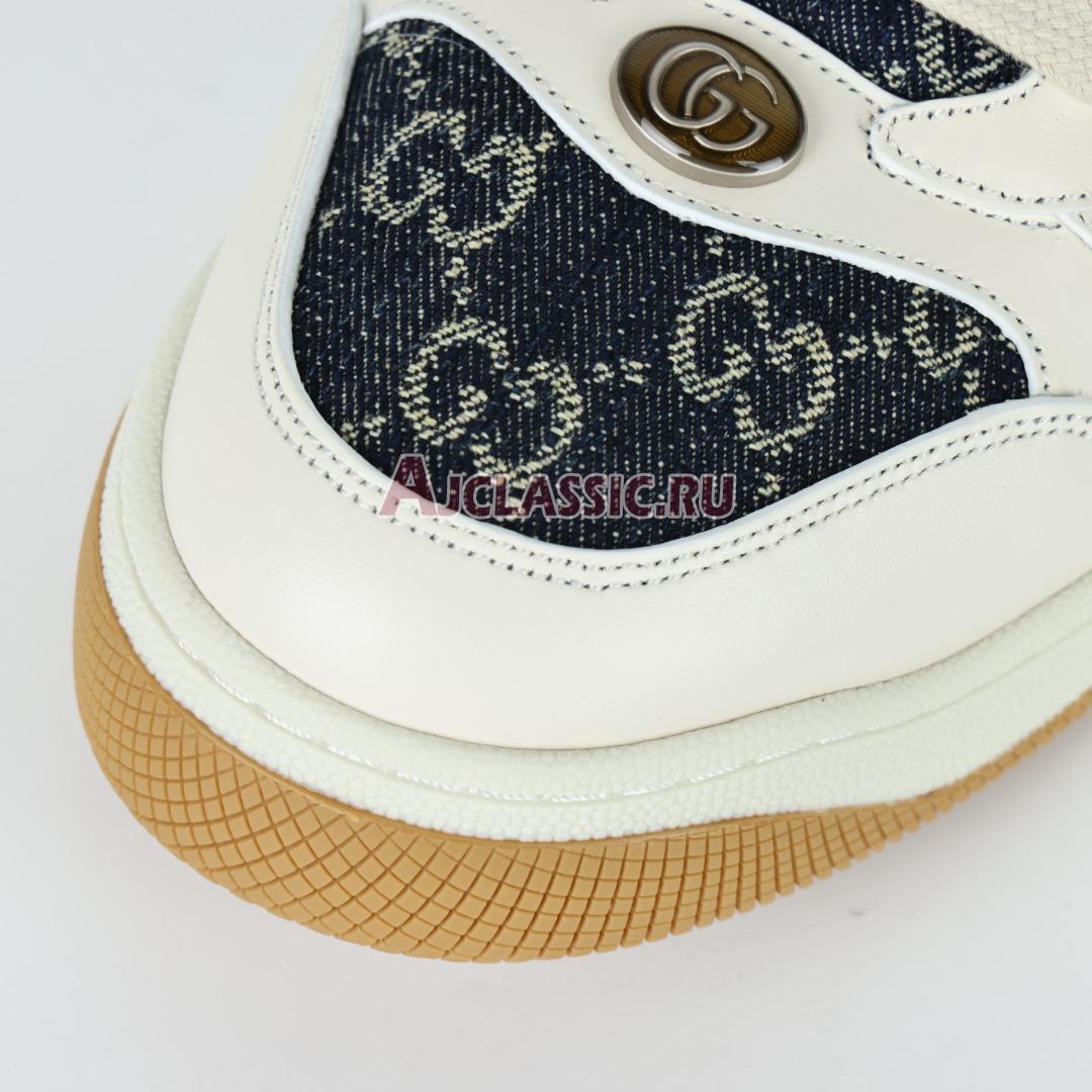 Gucci GG Screener "GG Canvas - Denim Ivory" Sneaker 576223 2KQ40 4467