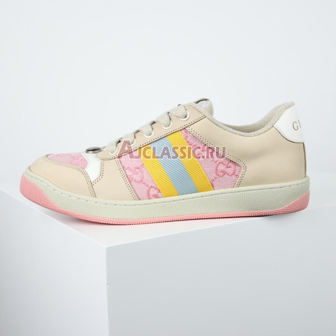 Gucci GG Screener "Pink Beige" Sneaker 741575 9SFR0 8478