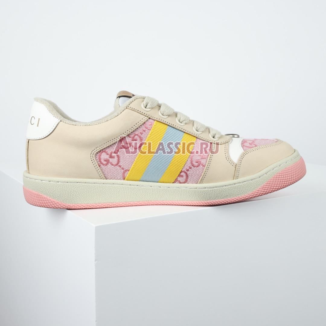 Gucci GG Screener "Pink Beige" Sneaker 741575 9SFR0 8478