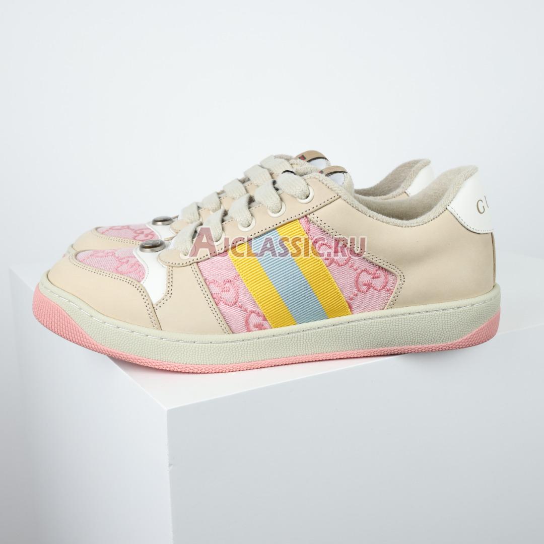 Gucci GG Screener "Pink Beige" Sneaker 741575 9SFR0 8478