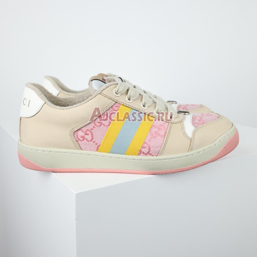 Gucci GG Screener "Pink Beige" Sneaker 741575 9SFR0 8478