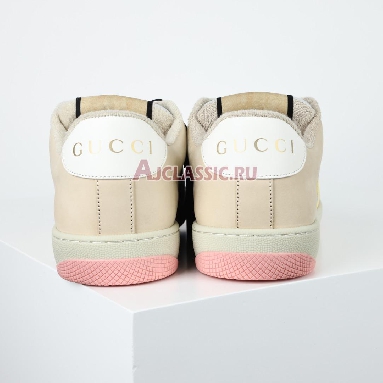 Gucci GG Screener Pink Beige Sneaker Pink/Beige 741575 9SFR0 8478 Replicas Shoes